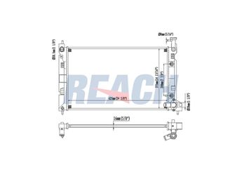 Su Radyatörü  RADISEN RR 628984  MR993323 MN153084
