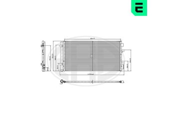 Klima Radyatörü  ERA 667359  921000294R 92100-0294R 921003293R 921009956R