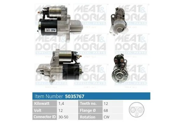 Marş Dinamosu  Saab 9-3 Cabriolet (2008->)  MITSUBISHI ORJINAL M0T35672