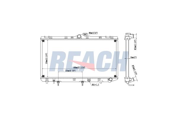 Su Radyatörü  RADISEN RR 64747