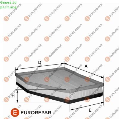 Hava Filtresi  BMW X1 Serisi (E84)(2009->)  EUROREPAR 1680333580