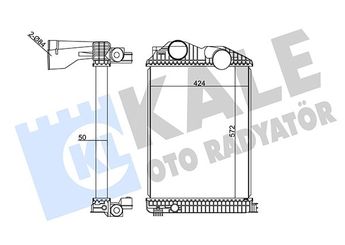 Turbo Radyatörü  KALE 350315  9705010101 A9705010101 7063013 0706.3013 8ML376723791 8ML 376 723-791 96969 97039