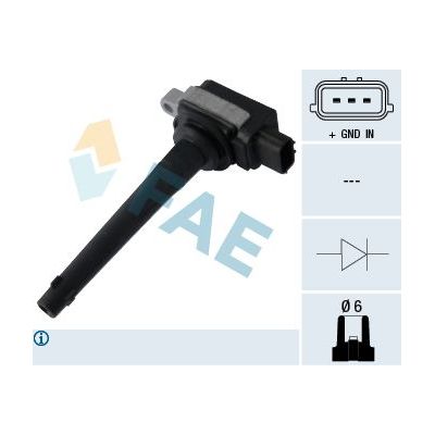 Ateşleme Bobini  Renault Clio III (08.2005->)  SWAPP 10178