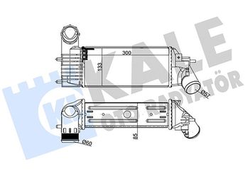 Turbo Radyatörü  ORİS ICI502080  384F3 0384.F3