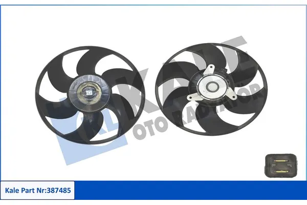 Radyatör Fan ve Motoru  KALE 387485