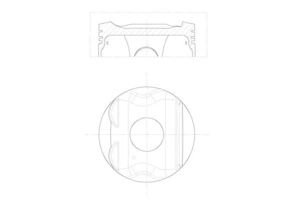 Piston (78.00MM-0.50)   Dacia Dokker Express Van (11.2012->)  KING PISTON 18-8010223