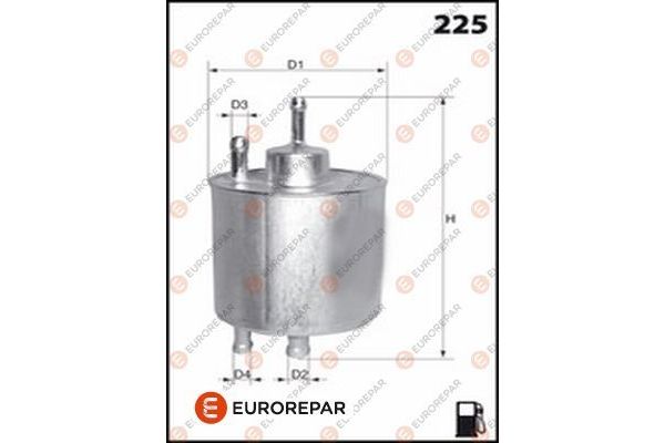 Yakıt Filtresi  Mercedes Vaneo Compact Van (BM 414)(10.2001->)  EUROREPAR 1643631480