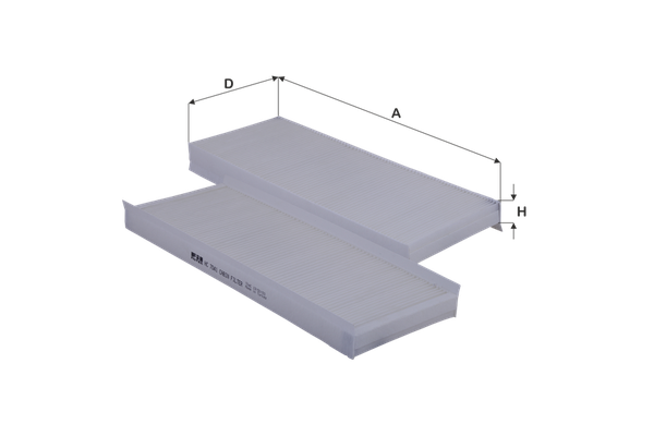 Polen Filtresi  Audi S4 Sedan (B5)(11.1994->)  FIL FILTRE HC 7041