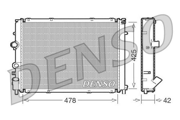 Su Radyatörü  DENSO DRM23031