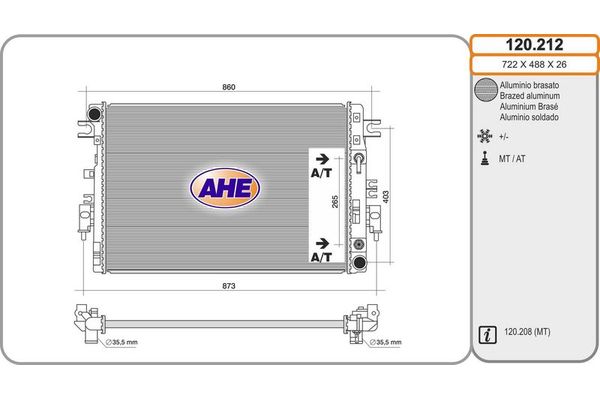 Su Radyatörü  RADISEN RR 640787
