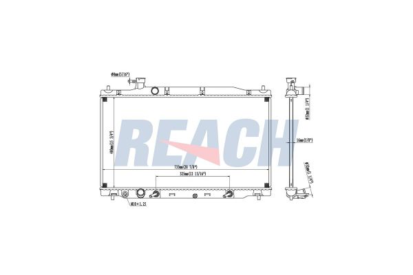 Su Radyatörü  Honda CR-V (RE)(01.2007->)  BSG 35-520-024