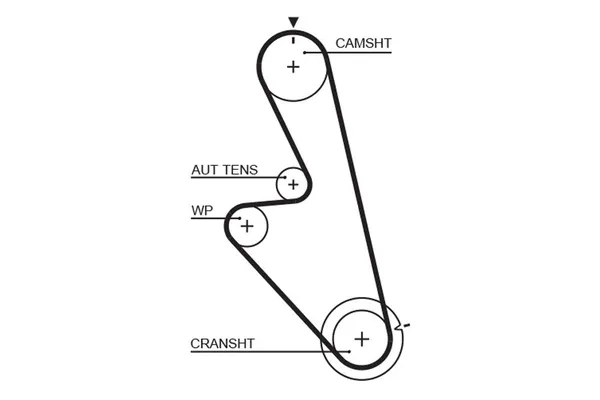 Triger Kayışı  GATES 5449