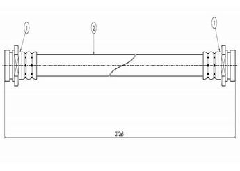 Fren Hortumu Arka Sağ veya Sol CAVO C800 300A  46430692003