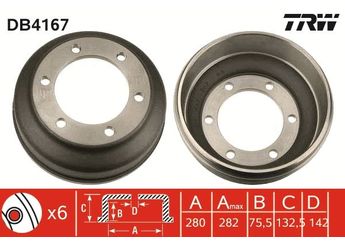 Kampana Arka Sağ veya Sol EUROCRAFT EU F17162-005  92VB1126BA 6198026 92VB-1126-BA 92VB1126RD 92VB-1126-RD
