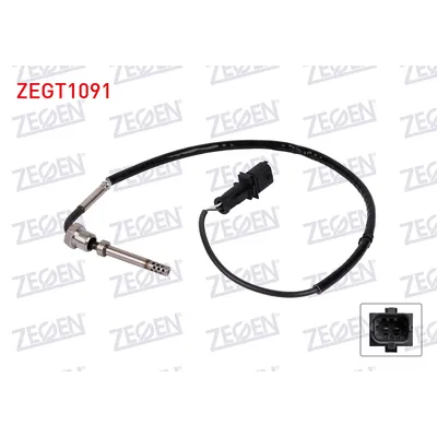 Egzoz Sıcaklık Sensörü  Fiat Doblo (152) Panorama (2010->)  ZEGEN ZEGT1091