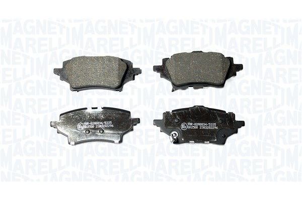Fren Disk Balata Arka Toyota Yaris (XP21)(2020->)  BRAXIS AB0739