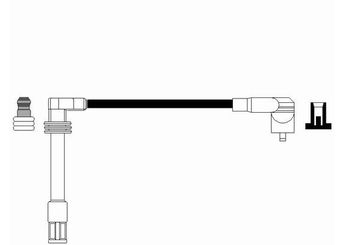 Buji Kablosu  NGK 44074  78905531B 078 905 531 B 78905532B 078 905 532 B 78905533B 078 905 533 B 78905535B 078 905 535 B 78905536B 078 905 536 B