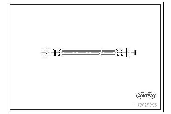 Fren Hortumu Arka Sağ veya Sol Mitsubishi L 200/300/400 (P00)(1986->)  FROW 555.1118.004
