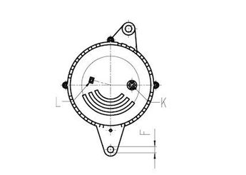 Alternatör  HC-CARGO F 032 111 710  19685 805447T 805844T 805884 805884P 805884T 807652 807652T 807653 807653T 817119A4 3856600 3860171