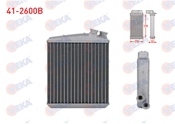 Kalorifer Radyatörü  VEKA 41-2600B  30767275 LR002632