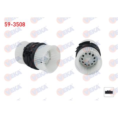 Kalorifer Motoru  Renault Megane III Coupe / Cabrio (04.2010->)  VEKA 59-3508