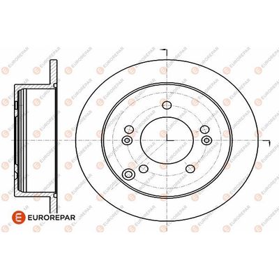 Fren Disk Ayna Arka Sağ ve Sol Kia Magentis (MG)(2006->)  EUROREPAR 1642774980