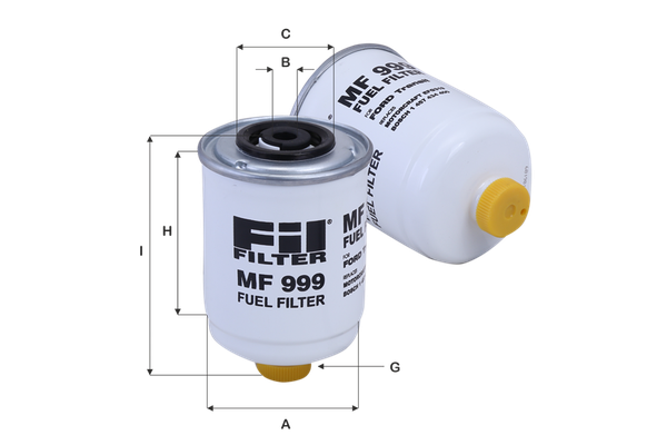 Yakıt Filtresi  FIL FILTRE MF 999