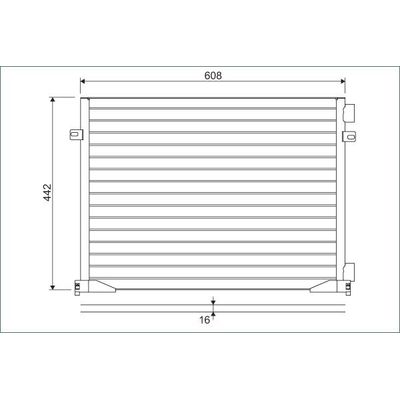Klima Radyatörü  Opel Vivaro Kamyonet (07.2006->)  VALEO 817577