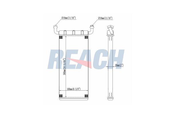 Kalorifer Radyatörü  Mercedes Vito Kombi 4x4 (639)(09.2010->)  MGA 80299