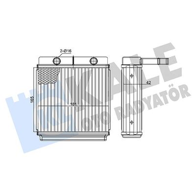 Kalorifer Radyatörü  KALE 229200