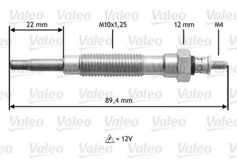 Isıtma Bujisi  VALEO 345149  MD092392 5023129 E5TZ12A342 E5TZ-12A-342 3671042020 36710-42020 3671042021 36710-42021 3671042000 36710-42000 3671042010 36710-42010 3671042060 36710-42060 3671042550 36710-42550 MD014997 MD050212