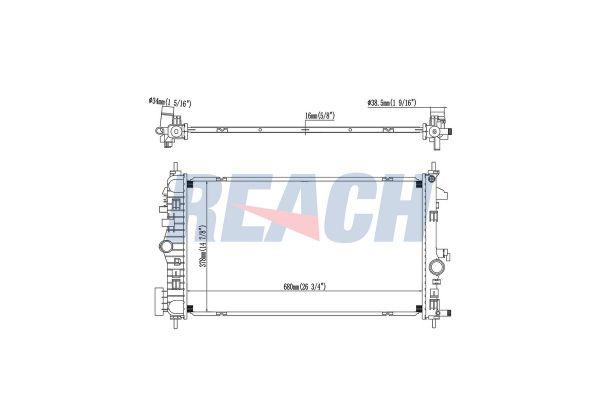 Su Radyatörü  BEHR CR 1099 000P