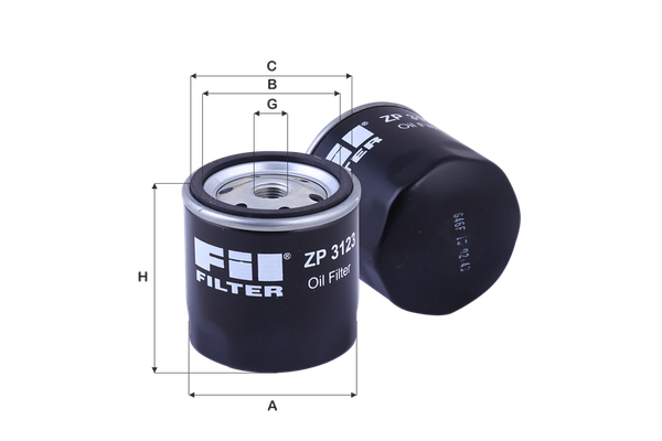 Yağ Filtresi  Peugeot 309 (02.1986->)  FIL FILTRE ZP 3123