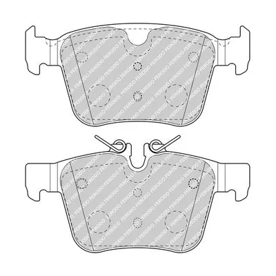 Fren Disk Balata Arka Jaguar XE (10.2014->)  FERODO FDB4927
