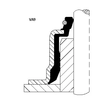 Supap Lastiği  Opel Signum (07.2005->)  CORTECO 19036522