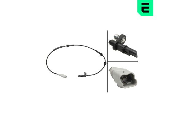 Abs Sensörü Ön Sağ Citroen Jumpy (01.2007->)  OPTIMAL 06-S486