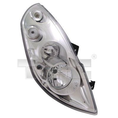 Far Lambası Sol Opel Movano B Midibüs/Otobüs (2014->)  TYC 20-12338-25-2