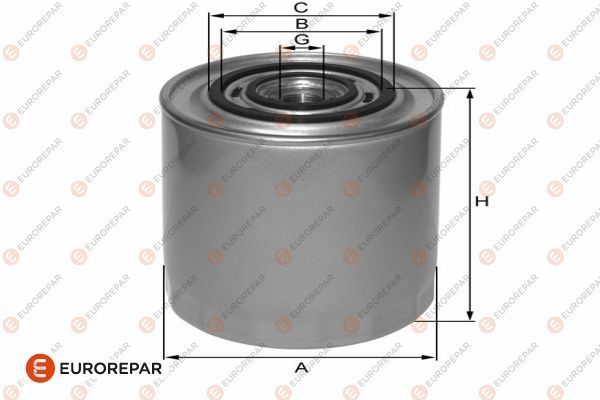 Yağ Filtresi  Iveco Daily Şasi (Kasasız)(1999->)  EUROREPAR 1682282080