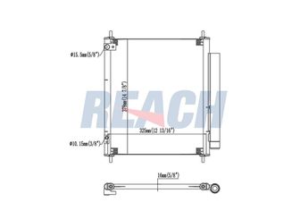 Klima Radyatörü  NRF 350326  6455HX 7812A019