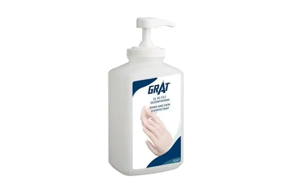 El Ve Cilt Dezenfektanı(%70 Alkollü) (1 Lt)  GRAT 20519