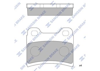 Fren Disk Balata Arka SANGSIN SP1064  K20H3323Z 6500959 7114005 91AB2M008BC 91AB2M008BD 0K20H3323Z K2Y22623Z 0K2Y22623Z K2Y23323Z 0K2Y23323Z 377698451