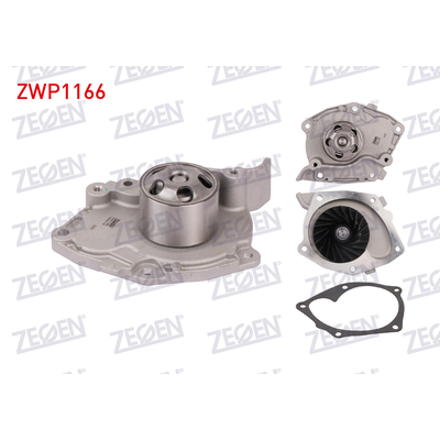 Devirdaim Su Pompası  Renault Megane III Coupe / Cabrio (04.2010->)  ZEGEN ZWP1166