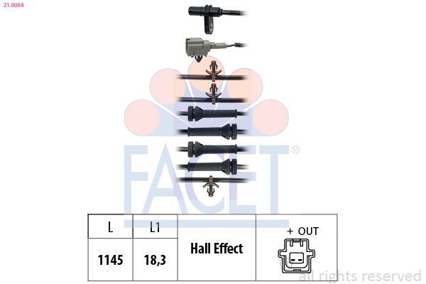 Abs Sensörü Ön Sağ veya Sol Renault Koleos (03.2008->)  KRAFTVOLL 05090727
