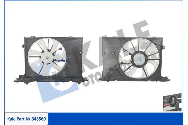 Radyatör Fan ve Motoru  MAHER 35316