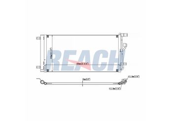 Klima Radyatörü  PSA ORJINAL 42458588  42458588 20874703 4818691