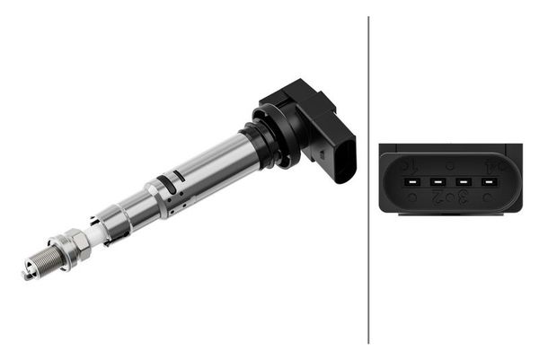 Ateşleme Bobini  Volkswagen Touran (1T3)(08.2010->2015)  HELLA 5DA 193 175-501