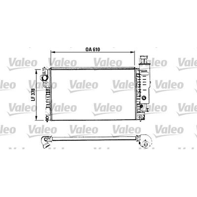 Su Radyatörü  Peugeot 405 S.Wagon (09.1987->)  PSA ORJINAL 1301G9