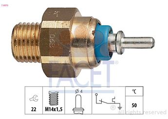 Hararet Müşürü  FACET 7.4070  A005545702 A0055457024 A 005 545 70 24 A0065454424 A 006 545 44 24