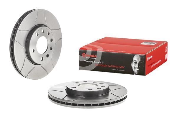 Fren Disk Ayna Ön Sağ ve Sol Opel Tigra Twin Top (2004->)  BREMBO 09.7629.75