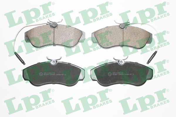 Fren Disk Balata Ön Peugeot Boxer (230) P.Van, Camlı (H3) Aks:3700mm (->2002)  LPR 05P494